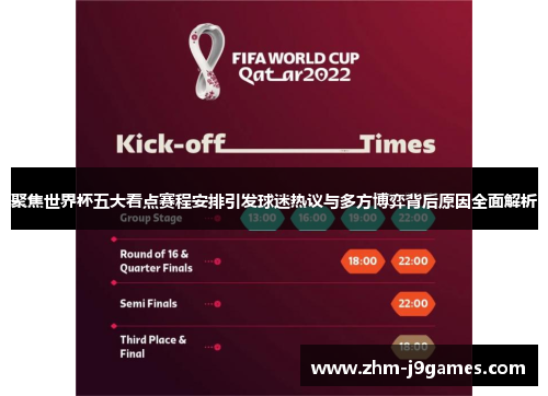 聚焦世界杯五大看点赛程安排引发球迷热议与多方博弈背后原因全面解析